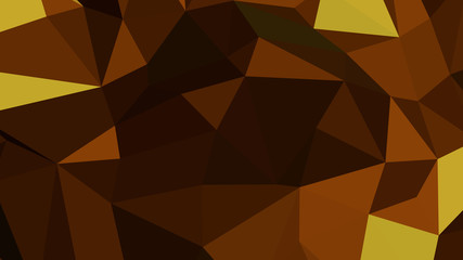 Abstract polygonal background. Geometric Olive Drab vector illustration. Colorful 3D wallpaper.