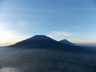 Fototapeta premium Mount Andong in the morning