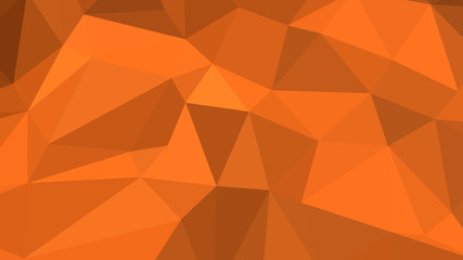 Abstract polygonal background. Geometric Chocolate vector illustration. Colorful 3D wallpaper.