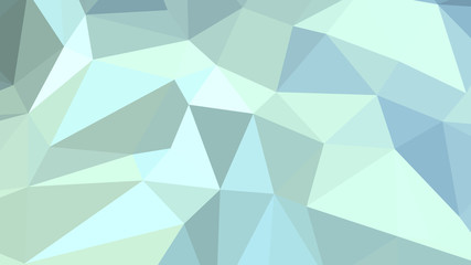 Abstract polygonal background. Geometric Pale Turquoise vector illustration. Colorful 3D wallpaper.