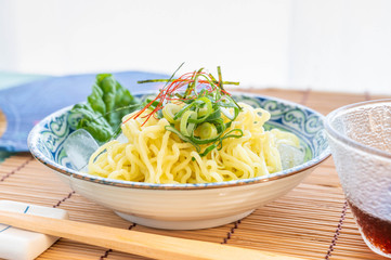 ざるラーメン