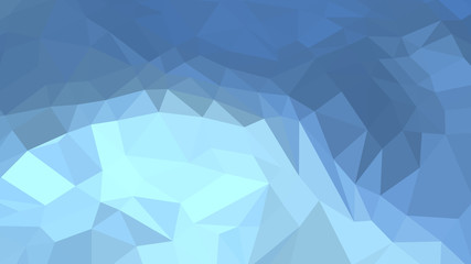 Abstract polygonal background. Geometric Light Sky Blue vector illustration. Colorful 3D wallpaper.