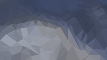 Obraz premium Abstract polygonal background. Geometric Slate Gray vector illustration. Colorful 3D wallpaper.