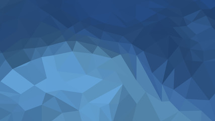 Fototapeta premium Abstract polygonal background. Geometric Steel Blue vector illustration. Colorful 3D wallpaper.