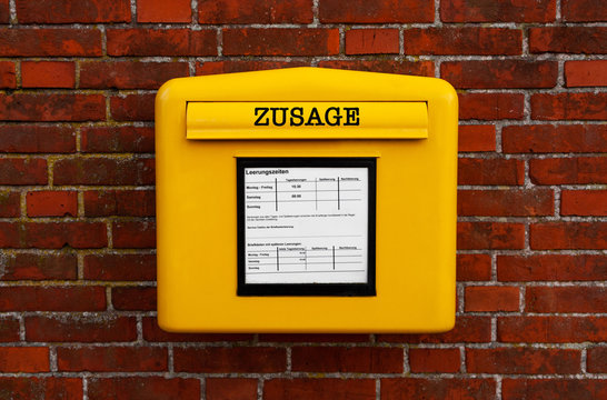 Zusage Briefkasten