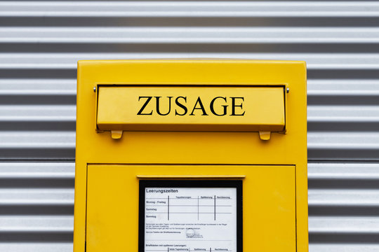 Zusage Briefkasten
