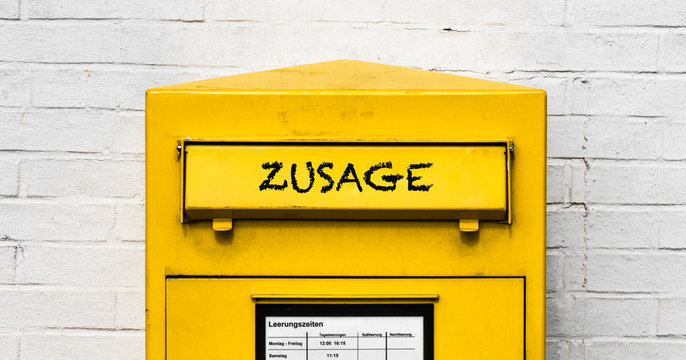 Zusage Briefkasten