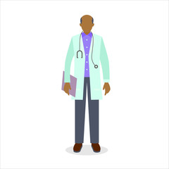 friendly male doctor