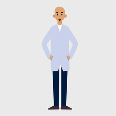 friendly male doctor