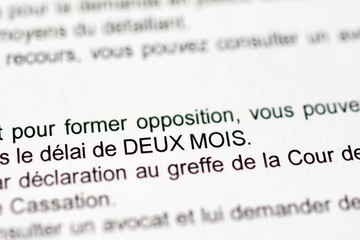 délais