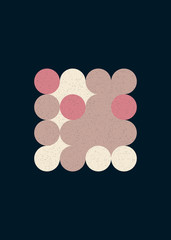 Colour Dots Universe Logo art design illustration