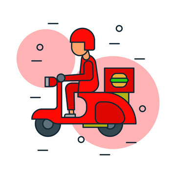 Delivery vector illustration