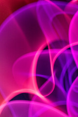 Beautiful Vibrant Curve Wave Light Motion Background Smoke Style 