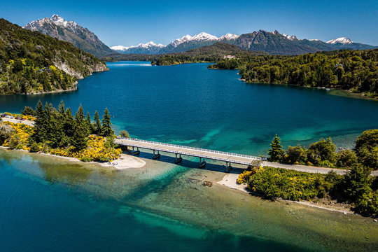 Cerro capilla en la patagonia, bariloche