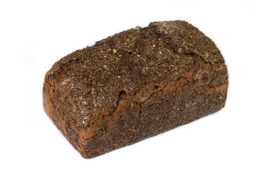 Dark Whole Grain Loaf Of Bread