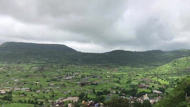 View from Shree Ekvira Aai Temple Lonavala.