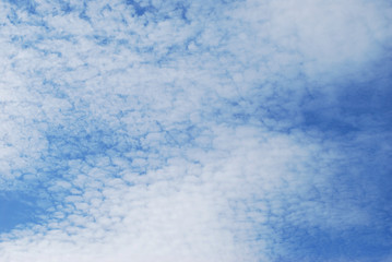 blue sky with clouds