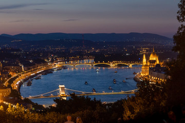 Budapest by night