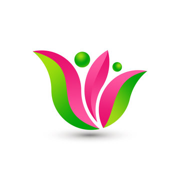 recommend clip art: Awesome Abstract Gradient Royal Rose Company Modern Logo Design Vector Template Premium