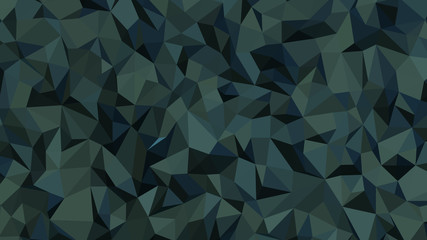 Abstract polygonal background. Geometric Dark Slate Gray vector illustration. Colorful 3D wallpaper.