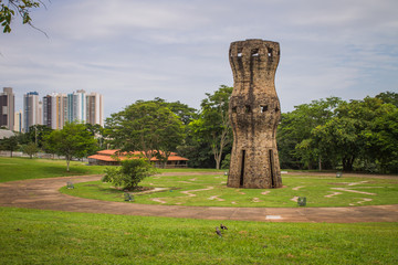 Nature in a big  city - Parque das Nações Indígenas - Campo Grande - Mato Grosso do Sul - Brazil