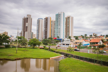 Obraz premium Nature in a big city - Parque das Nações Indígenas - Campo Grande - Mato Grosso do Sul - Brazil
