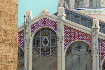 Obraz premium Mercado Central de Valencia, España