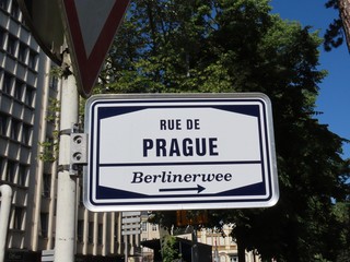 Obraz premium Prague Street Berlin Street