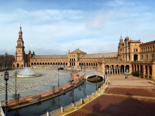 Fototapeta premium City square