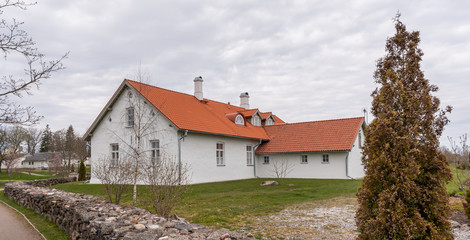 cottage in village europe estonia