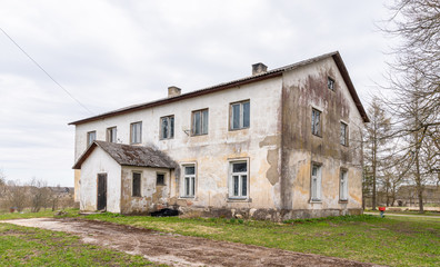 cottage in village europe estonia