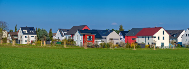 Ein Neubaugebiet im Frankfurter Stadtteil Harheim © Frank Wagner