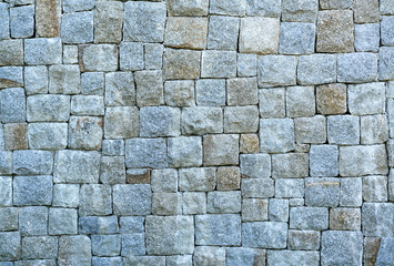 Old castle wall. Stone wall