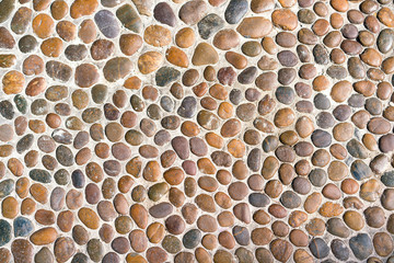 Pebbles texture for indoor and outdoor decoration and industrial construction concept design
