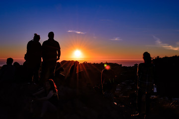 Obraz premium Defined San Francisco Sunset