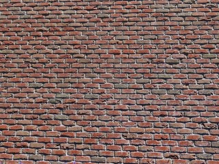 Red brick wall