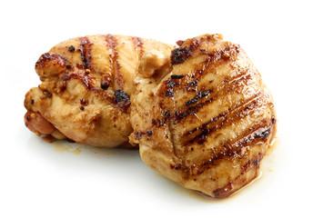 grilled chicken meat