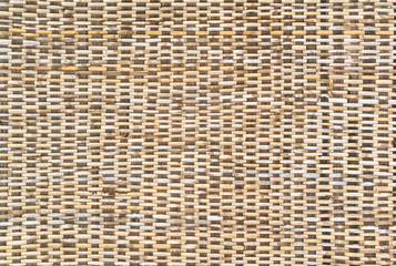Obraz premium Bamboo woven flat mat natural bamboo