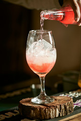 peruvian cocktail named pisco sour made
