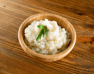 Homemade Cauliflower Puree or Colcannon with Mashed Cabbage