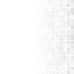 Abstract background of small squares in gray colors with horizontal gradient
