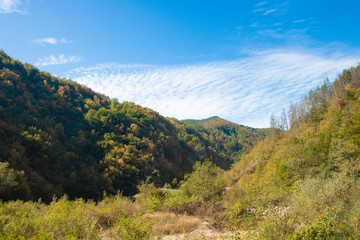 Rhodope Mountains from Bulgaria