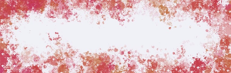 red christmas background with snowflakes