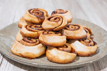 Repostería rollos de canela