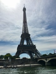 Obraz premium Cruzeiro Rio Sena, Île-de-France, França