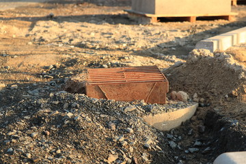 budowa  studzienki  kanalizacyjnej  przy  nowej  drodze © Mirosaw