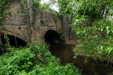 Aqueduct Spinney on Grand Union Canal in Leicestershire