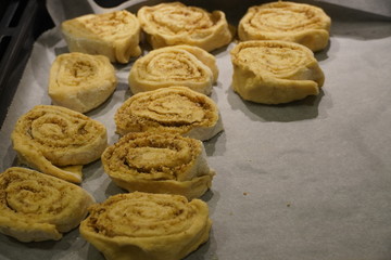 Homemade delicious wasp nest cake
made in Romania , with sugar,milk,butter,nuts and eggs