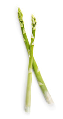Delicious green fresh asparagus