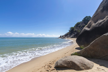 KheaKhea Beach The sea in Panare District Pattani, Thailand.